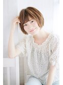 ゆるふわニュアンスカールのボブスタイル