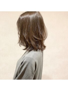 ライフ ウィズ ヘア(LIFE with HAIR) 透け感外ハネミディボブ