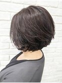 上品ショートボブ