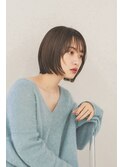 テラコッタ/韓国風ヨシンモリ/流れるレイヤー/前髪[銀座]