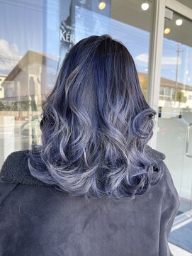 デュールイースト(Duul East) バレイヤージュブルー