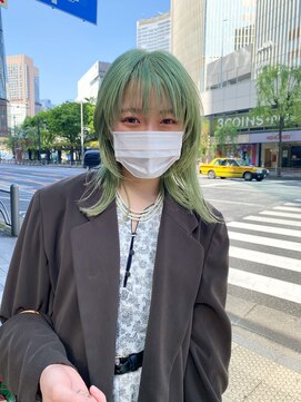 フィルムス 渋谷(FILMS) セミディ/シアーカラー/レイヤーカット/渋谷