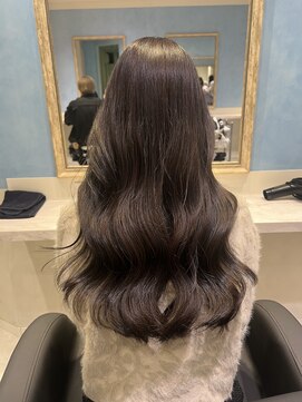 アソビセカンド 原宿(ASOBI 2nd) 透け感グレージュ　20代/30代/ブリーチなし