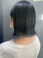 ヘアメイク ポルテ(HAIR MAKE PORTE) ネイビーブルー