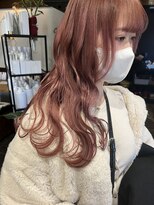 ヘアーデザインアンドボディーメイク R ニュアンスカラー、ラフウェーブ