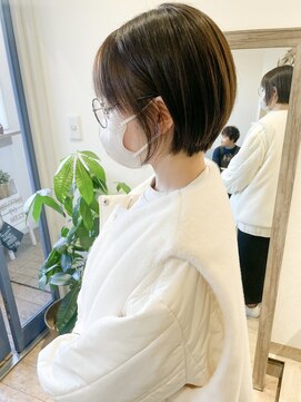 メルト 吉祥寺(melt) 高塚/大人可愛い小顔丸みショートボブ20代30代ベージュカラー