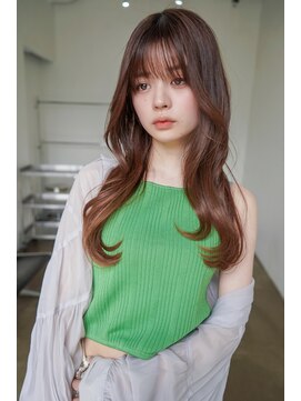 アンジェリカ 広島駅前店(ANGELICA) ヌーディベージュ×韓国風くびれヘア