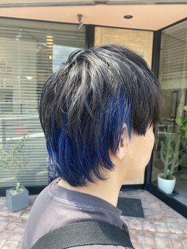 ウィット(wit) ウルフ×インナーブリーチカラー