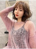 【lilley 稲永麻衣】ふんわりボブ+天神韓国ヘア