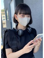 ナループロア ルームー(Nalu pu loa ROOMOO)&nbsp;ゆるまきタッセルカット/タッセルカット/タンバルモリ/韓国ボブ