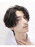 波巻きスパイラルパーマ波巻きパーマメンズパーマツイストパーマ
