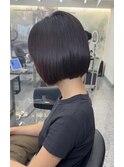 大人可愛い小顔前下がりボブ×ナチュラルボブ×ミニボブ20代30代
