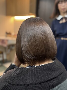 エムスリーヘアー 西千葉店(Mlll HAIR) 20.30.40.50代にオススメ　大人美人ボブ