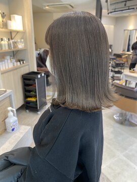 ルーラリーヘアーキタキュウシュウ(Luraliy hair kitakyushu) 【luraliyルーラリー】北九州小倉北区城野透明感カラーボブ