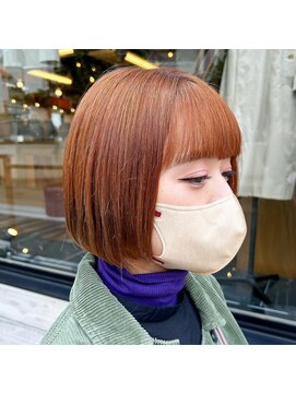 ビヨンドイー(beyond E) オレンジのダブルカラー