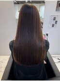 髪質改善ストレートで美髪に