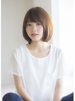 ラフ フロム ガーデン(Laf from GARDEN)&nbsp;寺尾拓巳　大人かわいいラベンダーベージュひし形ミディアム