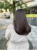 赤みのない透明感ブラウンカラー