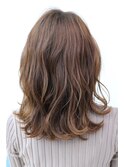 黒髪/クラゲヘアー/オリーブグレー/小顔/ココアベージュ