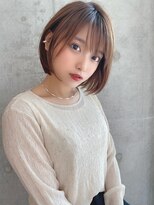 セイドット リー(Say. Ree)&nbsp;Say.ミニボブミルクティーベージュショートボブレイヤー表参道