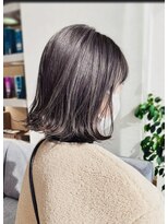 アン たまプラーザ(un)&nbsp;チョコブラ＋外ハネボブ【髪質改善オージュア認定サロン】