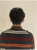 マッシュ×ワンカールパーマ