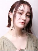 大人可愛い小顔カット美髪ツヤ髪ナチュラルボブA8