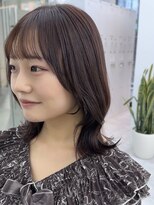 ビューブルー 亀戸錦糸町(VIEW BLUE)&nbsp;◎美髪カールシアーカラーピンクブラウンくびれミディアム