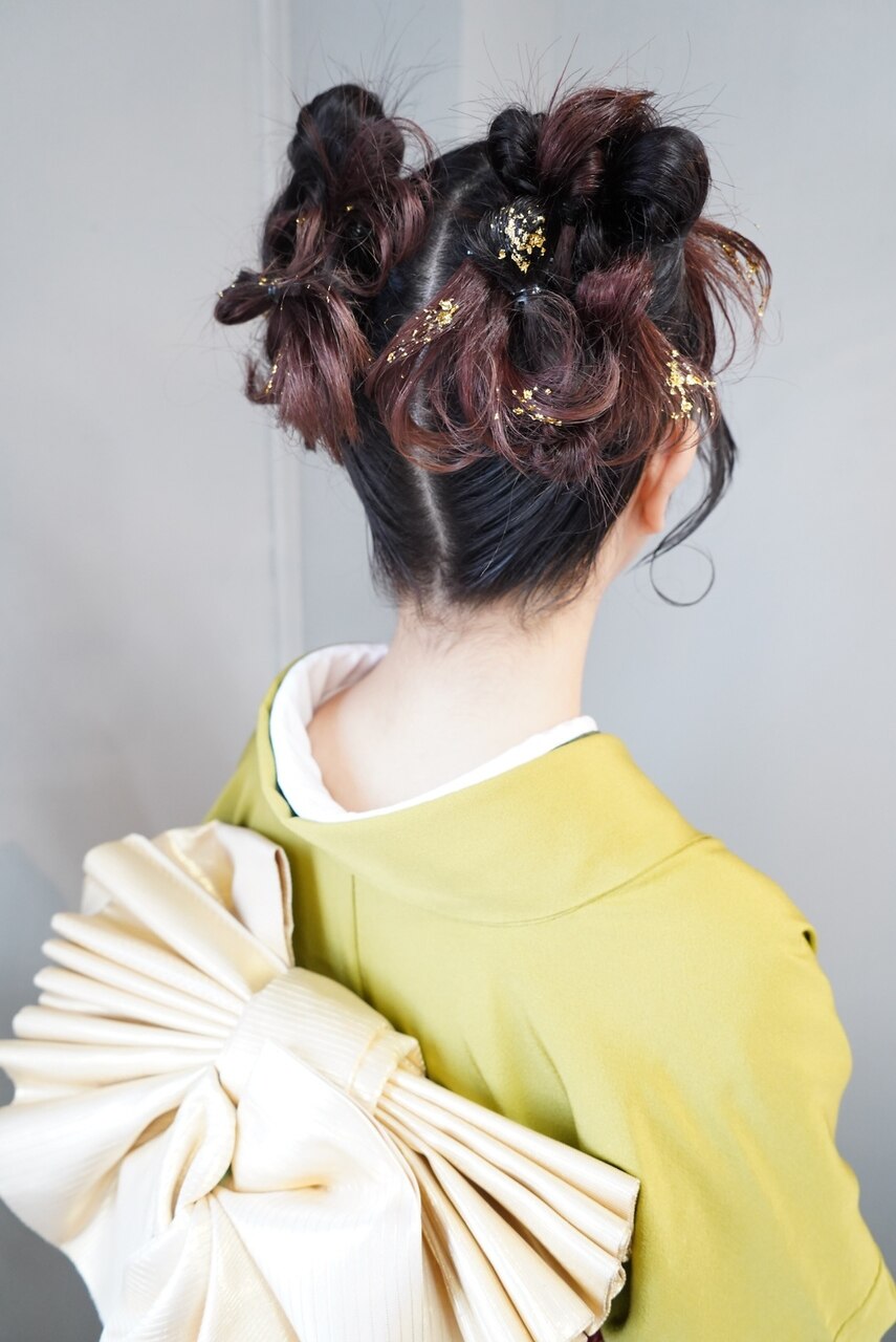 Dots.】成人式//卒業式//ヘアセット・着付け：L241064646｜ドッツ(Dots
