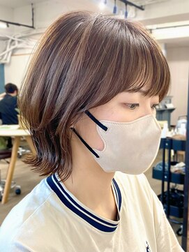 ルアン 上通り(ruen) レイヤーボブ ボブ 熊本ボブ 熊本美容室 ruen 右田莉奈