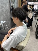 フォンド 津田沼(fond.)&nbsp;ニュアンスパーマ/韓国マッシュ/スパイキーショート/津田沼/韓国