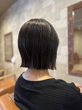 ヘアサロン アプリ(hair salon APPLI) ツヤ感☆くびれミニボブ♪