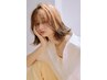 【9月8～13日限定】カット+高濃度水素カラー+髪質改善Tr￥21900→13500