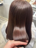 フィゼル 南堀江店(fizelle)&nbsp;ツヤ感ブラウンカラー