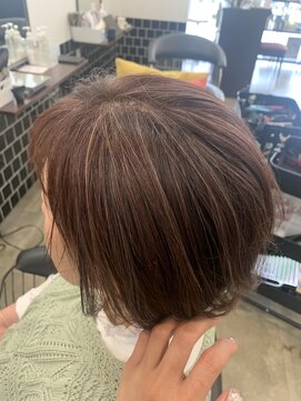 ビューティーラボ 関学前店(Beauty Labo) ポイント白髪ぼかしハイライト