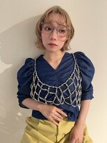 アヴァンスクロス あべのルシアス店(AVANCE.CROSS)&nbsp;ミディアムヘア/デザインカラー/ブリーチ/ダブルカラー