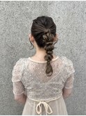 【横田芽衣】ヘアセット