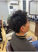 スパイキーパーマ