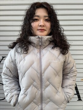 サル(saru) カーリーパーマ