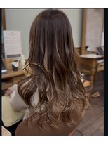 ナチュラル8 NATURAL8 ヘアースタジオ Hair studio&nbsp;バレイヤージュレイヤースタイル