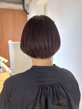 シーインフィニート 銀座店(C∞) ショートボブ/ピンクブラウン/丸みショート【銀座/築地/新富町】