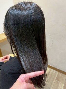 ラファンス 栗林店(LaFENCE) 艶髪/黒髪/ストレートヘア