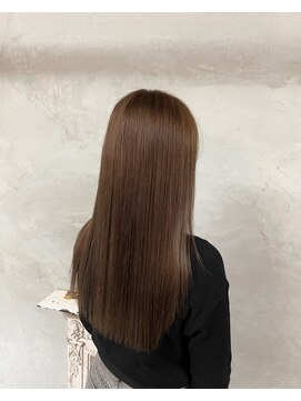 セットアップ 倉敷中庄店(SET-UP) (似合わせカット) マロンブラウン×オージュアトリートメント