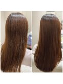 美髪ストレート