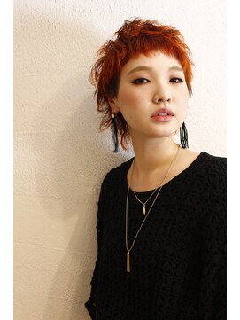 アンクス(anx) エッジィウエーブショート