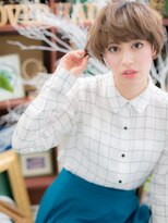 カバーヘア イヴ 戸頭店(COVER HAIR EVE)&nbsp;*+COVER HAIR+*…空気感ある襟足短め大人かわいい小顔ショートa