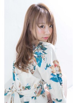 シエル ヘアーデザイン(Ciel Hairdesign) 【Ciel】　エアリー感のあるエフォートレスなフェミニンスタイル