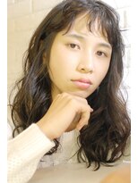 バルバロヘアー(BARBARO HAIR)&nbsp;ベビーバング　×　ふわカール