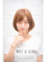 セシル ヘアー(Cecil hair)&nbsp;ピンクアッシュボブ_ヴェールウェーブブルージュ