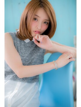 ヘアアンドビューティー ミック(Hair & Beauty miq) きれいカラーで☆大人モードセミディ